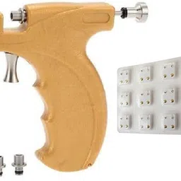 aravli Piercing Gun Tool Kit with 12Pairs Surgical Steel Ear Studs Permanent Tattoo Kit-picture-38