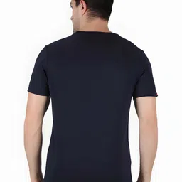 SZN Men Graphic Printed Raw Edge Regular Fit T-shirt image 5