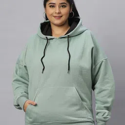 Wear Your Opinion Women Hooded Pullover Sweatshirt-image-31