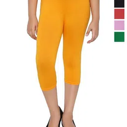 FRENCH KLEIDER Girls Pack of 5 Slim Fit Capris-picture-39