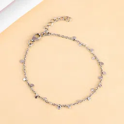 GIVA Women Sterling Silver Rhodium-Plated Wraparound Bracelet-picture-49