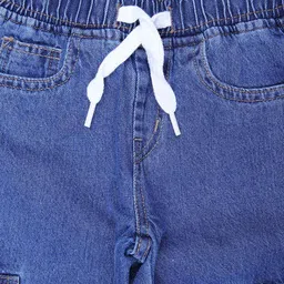 V-Mart Boys Regular Fit Mid-Rise Cotton Cargo Styles Jeans image 4