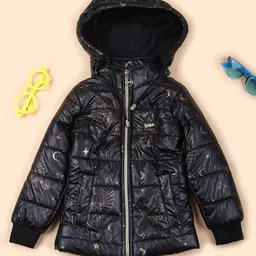 V-Mart Girls Floral Quilted Jacket-image-85