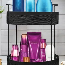 go hooked 2-Tier Metal Countertop Storaged Basket image 3