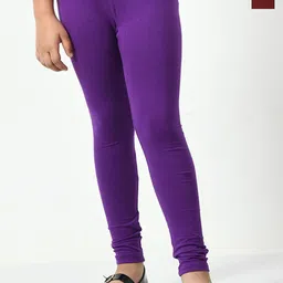 KAYU Girls Pack Of 2 Churidar Length Leggings-image-21