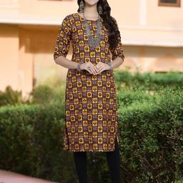 Ethnic basket Women Multi Kurtas-picture-32