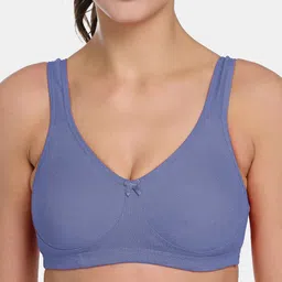 SKDREAMS Full Coverage Wireless & Non Padded Seamless Sports Bra image 5