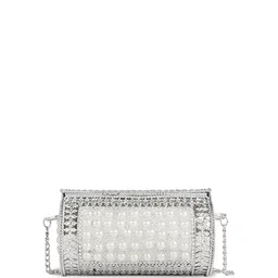 Lancer Stylish Embellished Box Clutch image 4