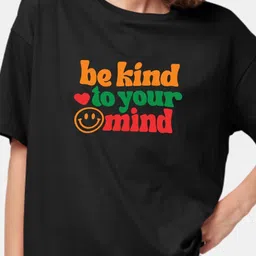 Moda Rapido Women Typography Printed T-shirt image 2