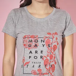 TRENDY WORLD Adults-Women Mustard Tshirts-image-6