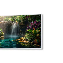 nestroots Green & Blue 1 Piece Canvas Other Wall Paintings image 5