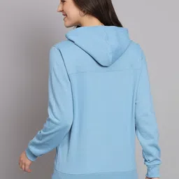 SZN Women Printed Hooded Sweatshirt image 3