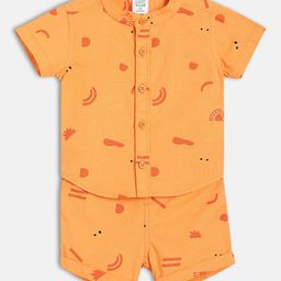 MINI KLUB Boys Printed Shirt with Shorts-picture-13