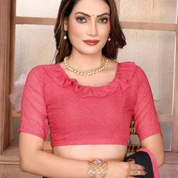 Moda Rapido Women Georgette Saree image 5
