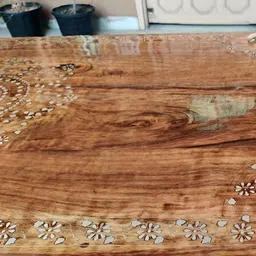 JAIRI TRADERS Brown Printed Wooden Swings image 5