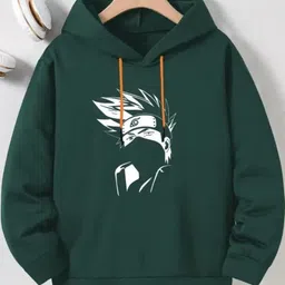 Fasha Unisex Kids Pack of 2 Printed Hooded Sweatshirt image 3