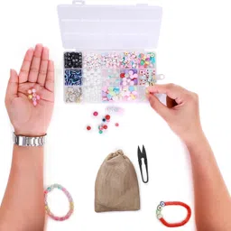 ambitieux DIY 15 500+ mix beads Bracelet Making Kit image 4