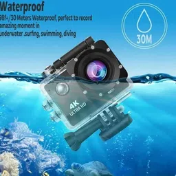 Sunlight HD Action camera 4K Ultra HD Action Camera 16 MP,30fps Recording,170° Wide Angle,Waterproof Cam Sports and Action Camera image 5