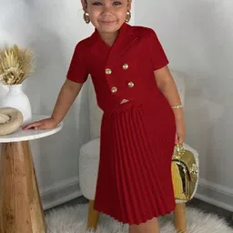 StyleCast x Revolte Girls Top With Skirt image 2