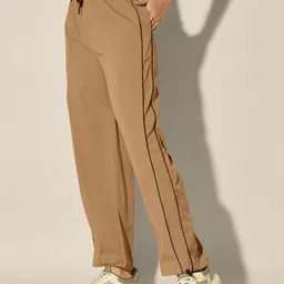 The Roadster Lifestyle Co Pack of 2 Relaxed Fit Dual Contrast Piping Trousers image 4