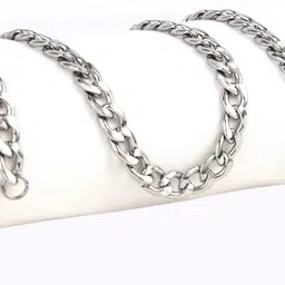 Thrillz Men Silver-Plated Stainless Steel Chain-picture-37