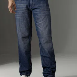 Jb Just BLACK Men Slouchy Fit Mid-Rise Light Fade Jeans-picture-30