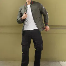 Dollar Men Lightweight Bomber Jacket image 5