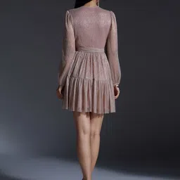20Dresses Women Embellished Wrap Mini Dress image 5