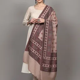 Exotic India Women Ethnic Motifs Woven Design Shawl image 2