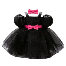 StyleCast x Revolte Girls Cold-Shoulder Bow Detail Fit & Flare Midi Dress-picture-50