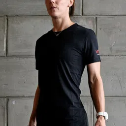 Wod Armour Women Solid Round Neck T-shirt image 5