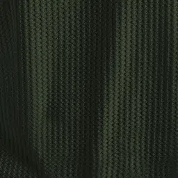 tripr Men Solid Polo Neck Cotton Blend Dark Green T-Shirt image 5