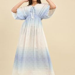 The Kaftan Company Striped Resort Cover Up Top-picture-28