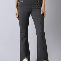 Noh.Voh - SASSAFRAS Kids Girls Flared High-Rise Trousers-picture-49
