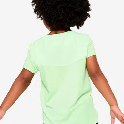decathlon Domyos By DecathlonKids Baby Gym Lightweight Breathable T-Shirt image 5