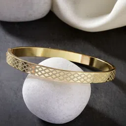 Anouk Women Gold-Plated Kada Bracelet-picture-40