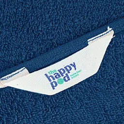The Happy Pod 6 Piece Royal Blue 380 GSM High Absorbent Cotton Towel Set image 4