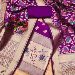 KALINI Unstitched Dress Material-picture-12