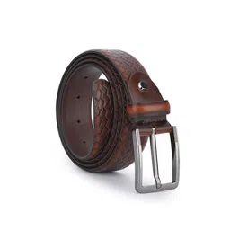 WROGN Men Textured Leather Formal Belt image 2