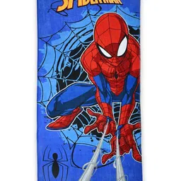 Yellow Bee Red & Blue 1 Printed Cotton 500 GSM Bath Towel image 2