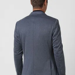 van heusen sport Van Heusen Self Design Slim Fit Long Sleeves Single Breasted Blazer image 4