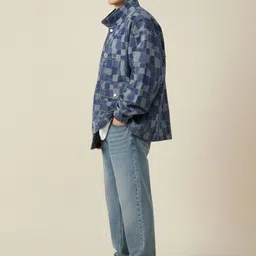 Mast & Harbour Men Floral Bomber Jacket image 3