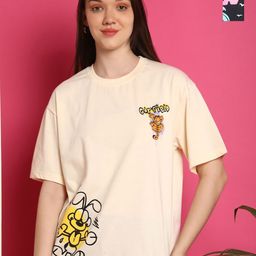 Dreambe Women Printed Tropical T-shirt-picture-48