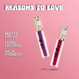 RED 4 Non-Transfer Water-Proof HD Liquid Lipstick - 5.2 ml - Shade 130 image 2