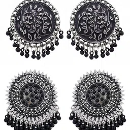 Krelin Circular Drop Earrings image 2