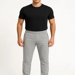 Thisbe Men Cotton Mid Rise Cotton Track Pants image 3