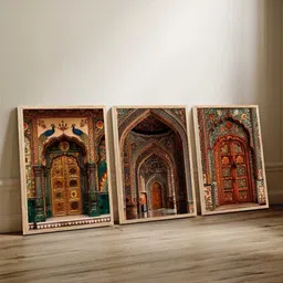 WALLLANE Multicoloured Wood Other Wall Photographs image 5