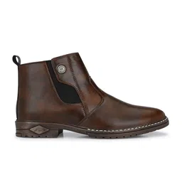 LEEPEETER Men Casual Block-Heeled Regular Boots image 3