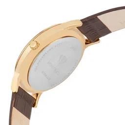 MONT NEO Men Dial & Leather Textured Straps Analogue Watch G1034E-L2203 image 3