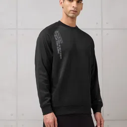 technosport Men Full Sleeve Solid Sweatshirt image 3
